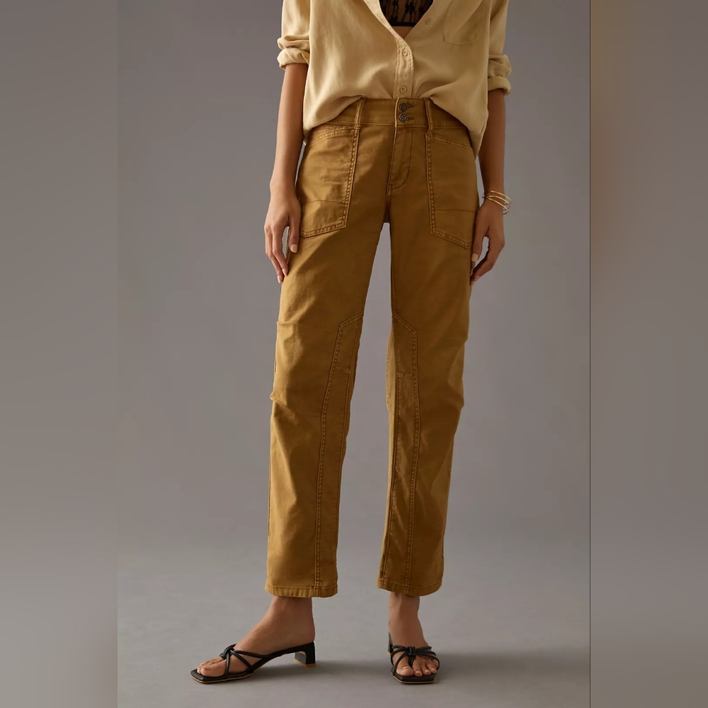Pilcro the wanderer low-rise pants